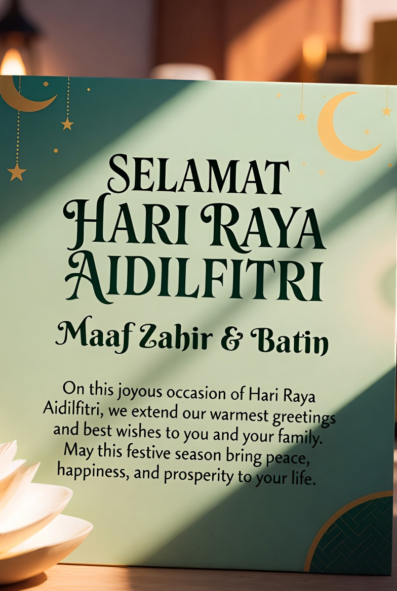 Selamat Hari Raya Aidilfitri
